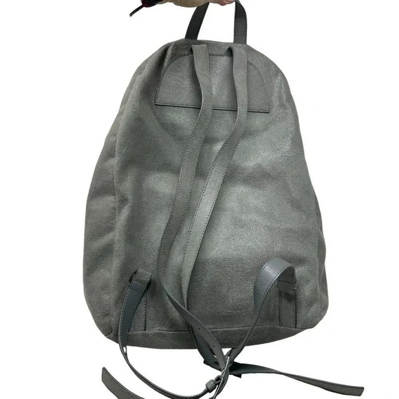 Stella McCartney Falabella Shaggy Deer Rucksack Backpack Gray handbag - Picture 3 of 11